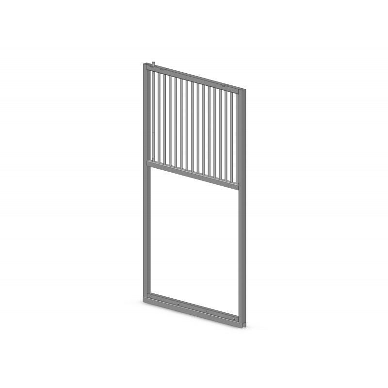 PORTE COULISSANTE GRILLE PLEINE